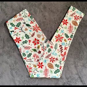 LuLaRoe OS Holiday Leggings